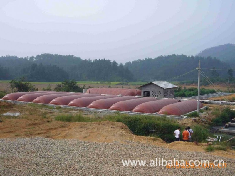 供應紅泥浮罩式沼氣袋、紅泥沼氣發酵袋工廠,批發,進口,代購