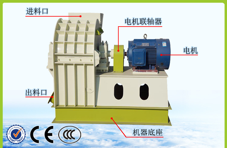 l托尼機械【木材鋸末樹枝秸稈飼料多功能粉碎機】【廠傢直銷】工廠,批發,進口,代購