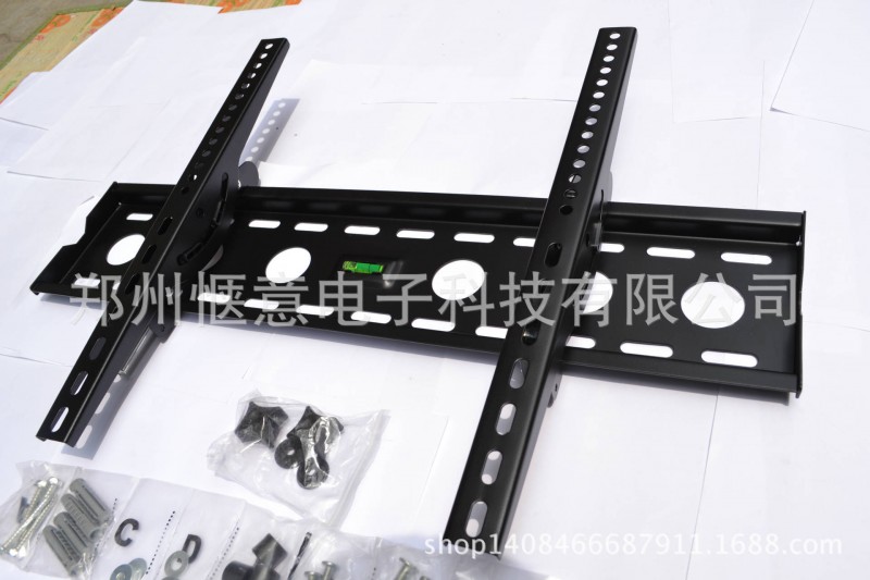 加厚閃拓可調仰角液晶電視通用掛架支架 一體掛架沖壓37-70寸工廠,批發,進口,代購