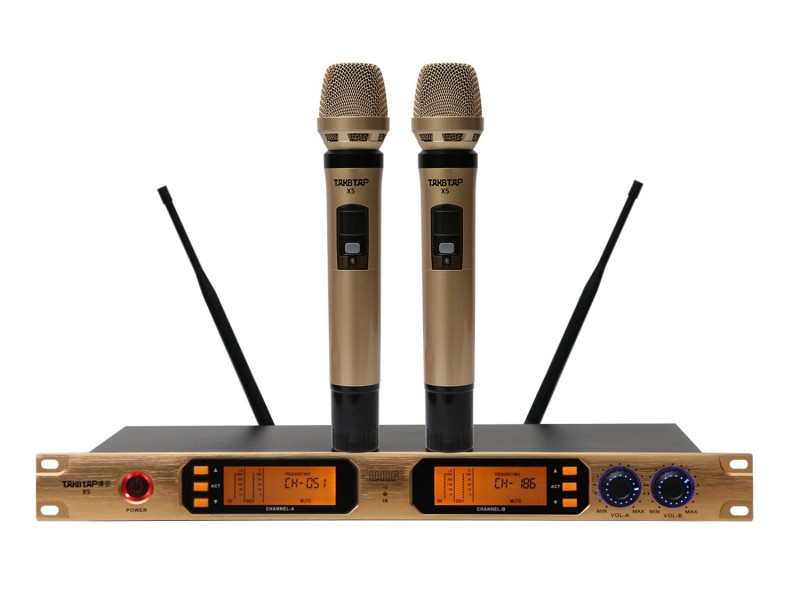 X5 智能無線麥克風 傢用K歌無線話筒卡拉OK 小型會議KTV 鋁合批發・進口・工廠・代買・代購