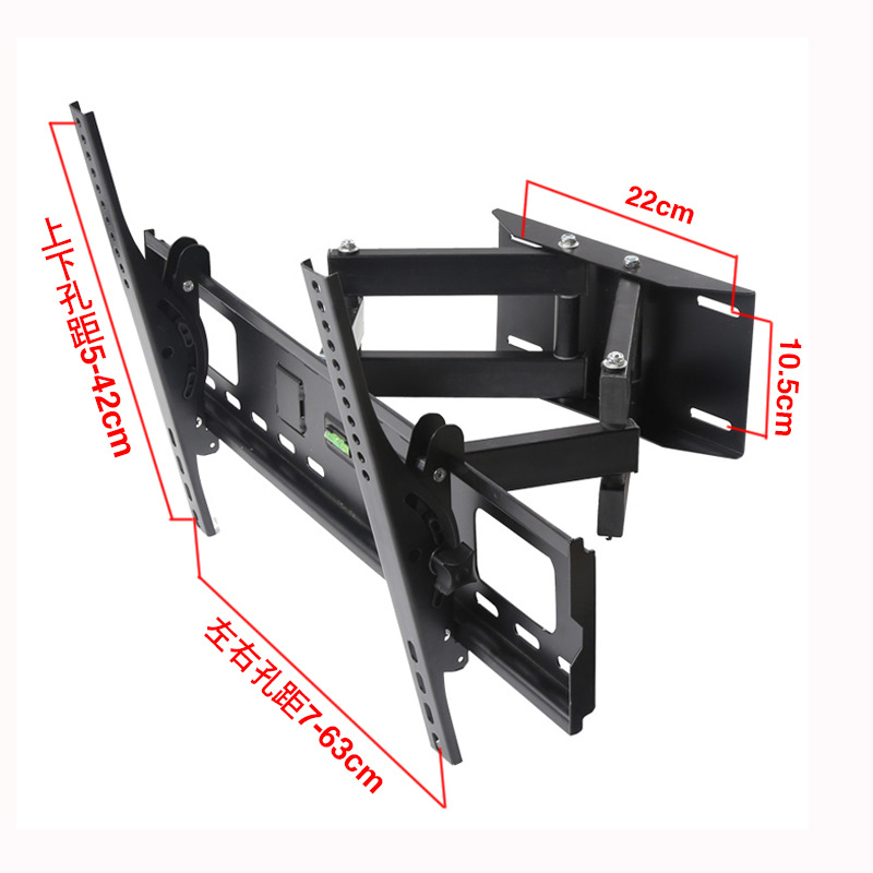雙臂液晶電視伸縮旋轉掛架通用32 42 47 50 60寸旋轉支架壁掛架工廠,批發,進口,代購
