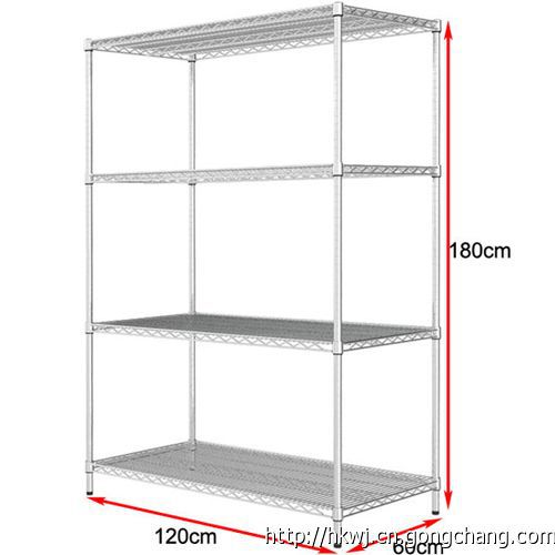 鍍鉻線網貨架收納架超重承載工廠,批發,進口,代購