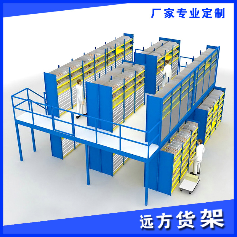 專業定製 東莞組合閣樓貨架 倉庫立柱閣樓改造 倉庫貨架批發・進口・工廠・代買・代購