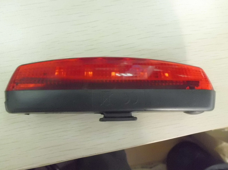 長條形尾燈聯排閃 自行車尾燈 5LED 仿星辰自行車燈工廠,批發,進口,代購