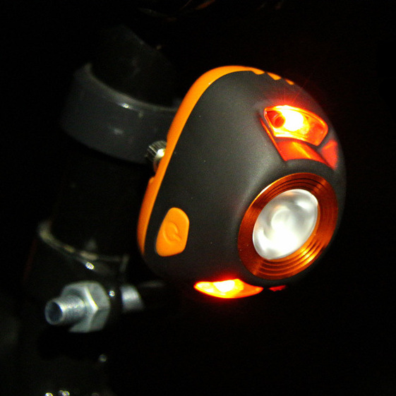 柯瑪士 強光LED迷你自行車燈前燈山地車燈滑板車燈 騎行裝備配件批發・進口・工廠・代買・代購