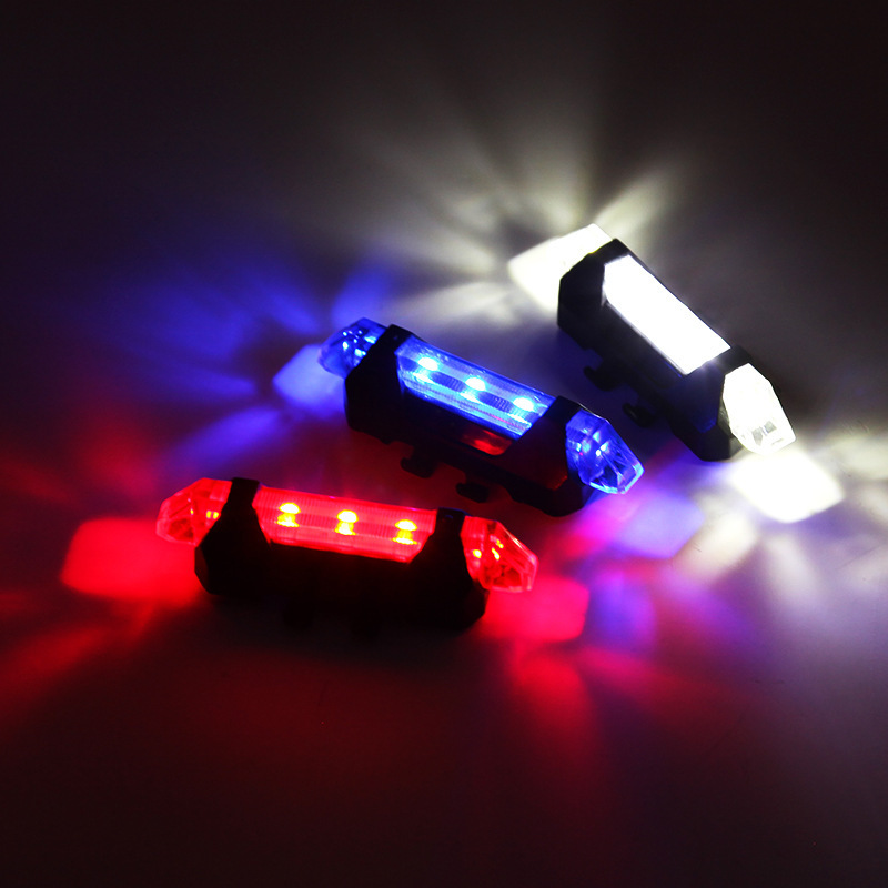 安騎友 新款自行車尾燈USB充電自行車燈紅光尾燈警示燈騎行配件批發・進口・工廠・代買・代購