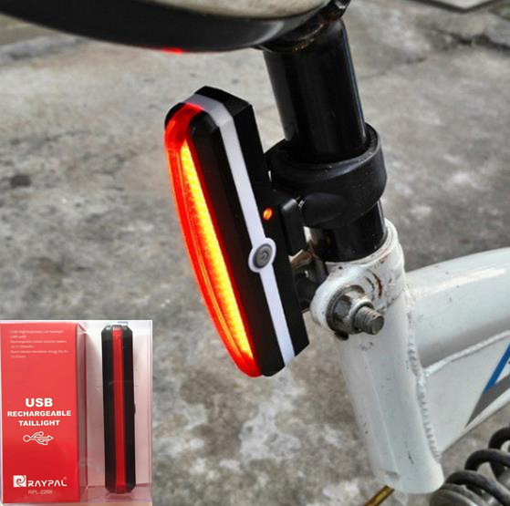 RAYPAL 2266自行車燈尾燈 USB充電山地車尾燈 單車夜騎警示彗星燈工廠,批發,進口,代購