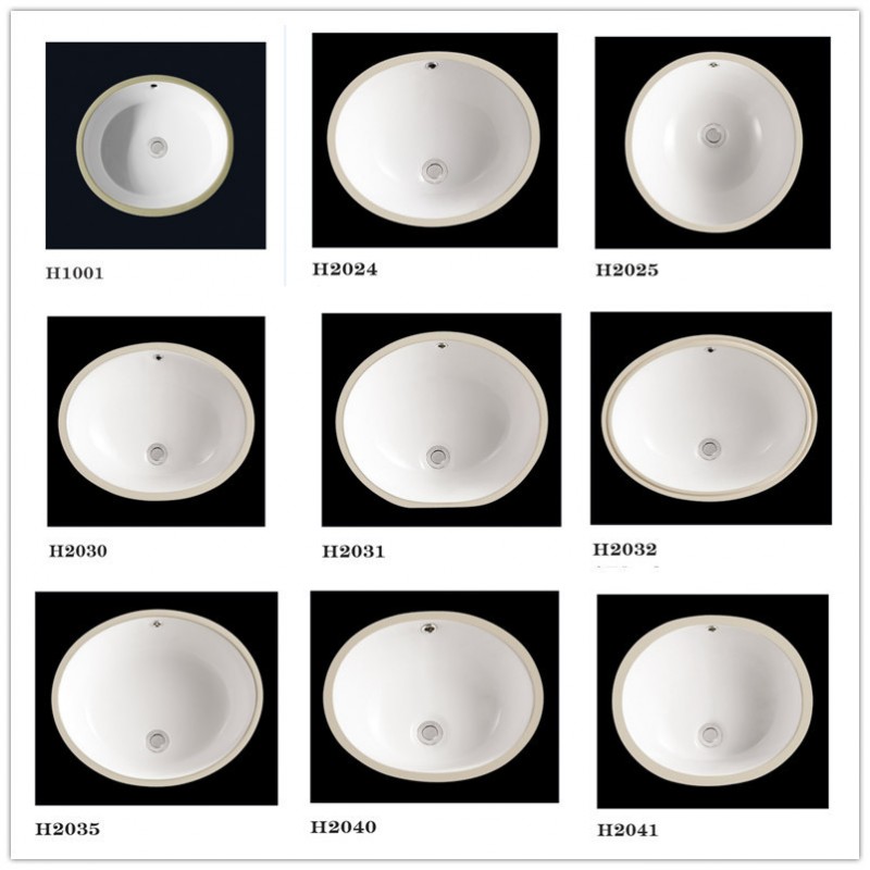 【廠傢直銷】臺下盆一體陶瓷盆圓形洗手盆 現代風格衛生間洗臉盆批發・進口・工廠・代買・代購