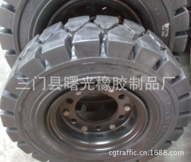 廠傢直銷實心叉車輪胎750-15/5.50實心胎，充氣式實心輪胎工廠,批發,進口,代購