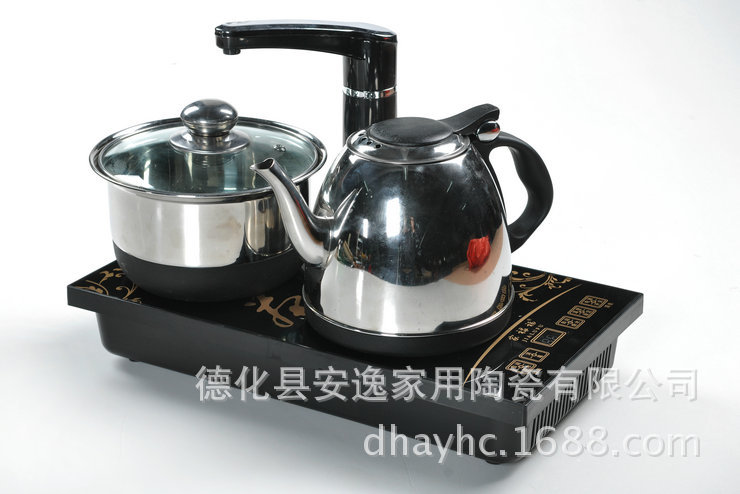 茶具套裝四合一茶具電磁爐速爐 自動上水器 3合1燒水爐推薦批發・進口・工廠・代買・代購