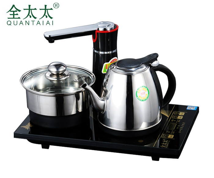 廠傢直銷 全智能自動上水電磁茶爐 三合一觸摸式嵌入茶具電熱茶爐批發・進口・工廠・代買・代購