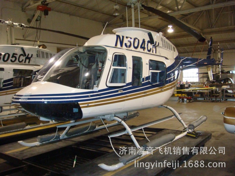 河北私人飛機4s店 80款BELL貝爾206L I/C30P直升機 直升機價格工廠,批發,進口,代購