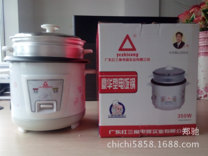 廠傢長期供應紅三角電飯鍋高檔實用電飯煲  350W-900W瓦促銷贈品工廠,批發,進口,代購