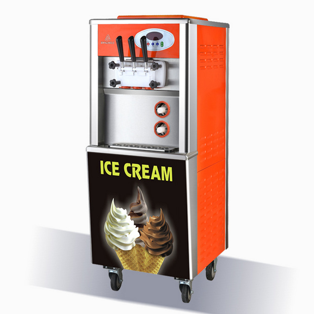 商用BQL-925包郵三頭全自動軟冰激凌機商用甜筒軟冰淇淋機商用工廠,批發,進口,代購