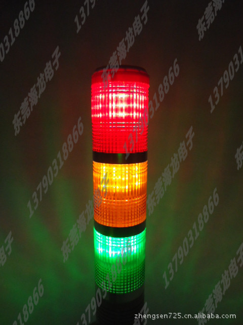 供應LED多層三色燈 高亮度塔燈 閃亮常亮 TB-50批發・進口・工廠・代買・代購