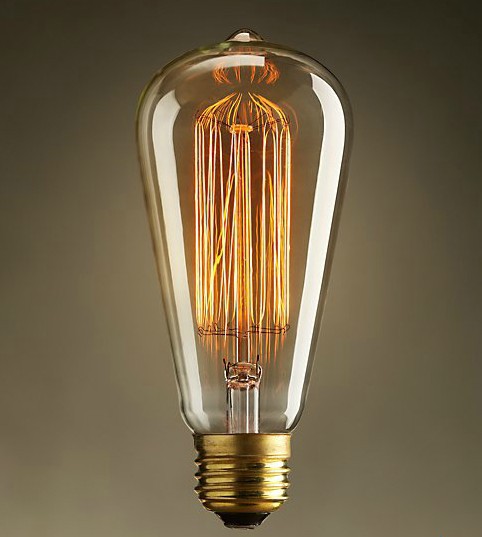 設計師的燈 復古光源E27 大螺旋口鎢絲白熾燈球泡 創意愛迪生燈泡批發・進口・工廠・代買・代購