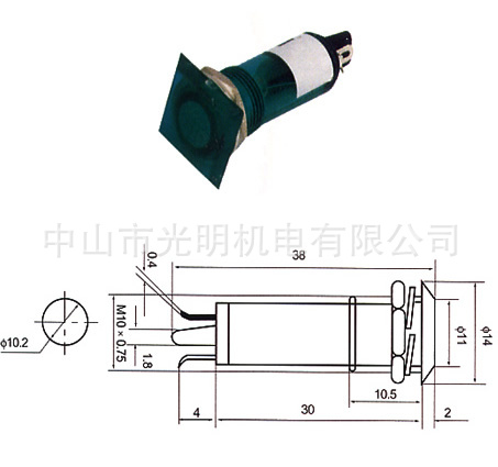 供應信號燈指示燈氖泡XD10-工廠,批發,進口,代購