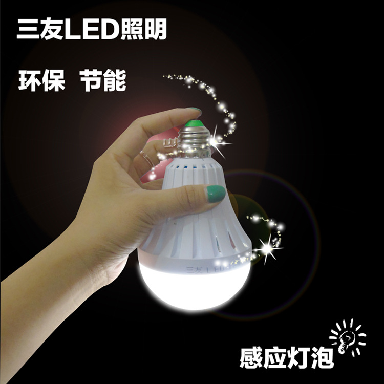 三友LED節能燈應急感應燈泡照明工廠,批發,進口,代購