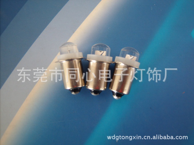 廠傢直銷 led老式手電筒燈泡 TX-P13.5-0.2W手電筒防水燈泡工廠,批發,進口,代購