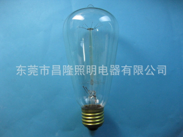 愛迪生燈泡、仿古燈泡、ST64燈泡、碳絲燈泡、裝飾燈泡批發・進口・工廠・代買・代購