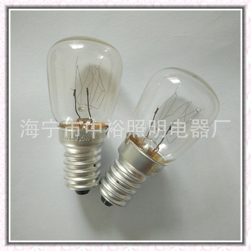 廠傢批發小白熾燈泡 指示燈泡 ST26 15W E14E12 透明 110V-240V工廠,批發,進口,代購