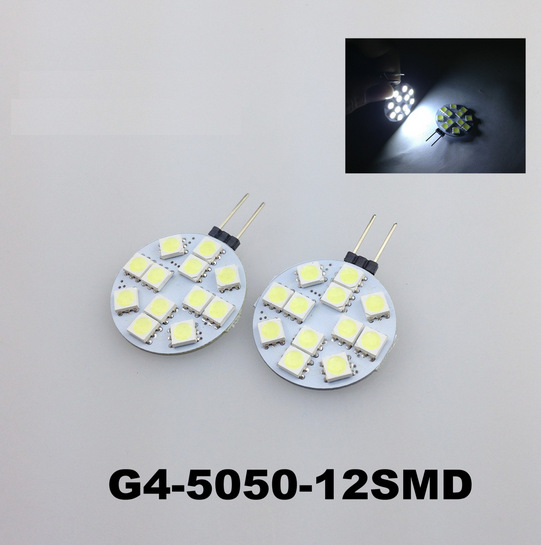 傢用水晶燈插泡 G4-5050-12SMD G4節能LED燈泡 生產廠傢工廠,批發,進口,代購