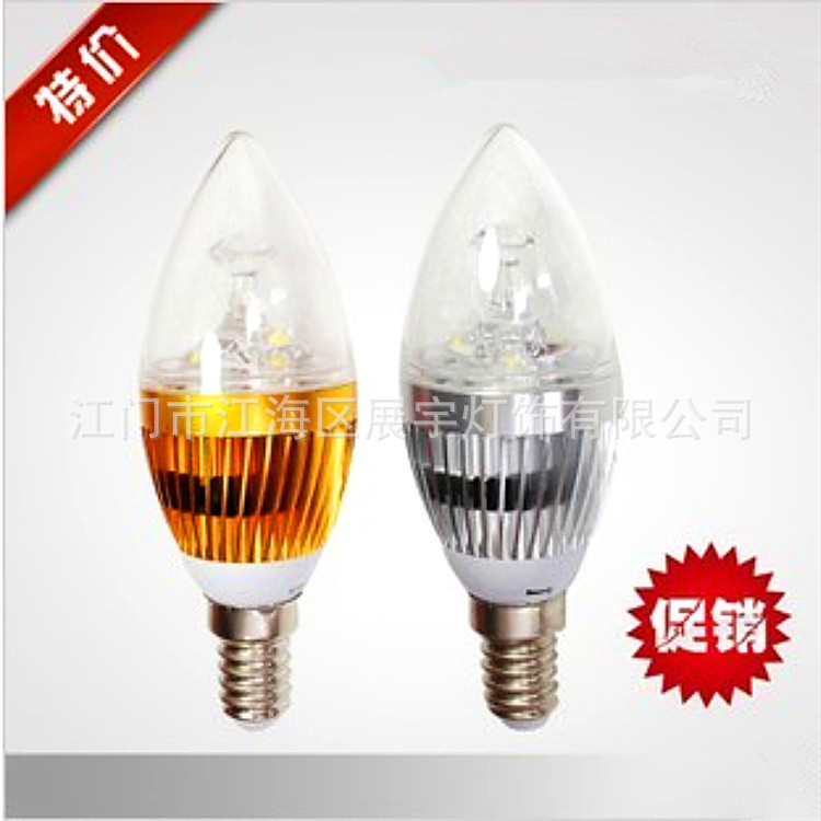 LED蠟燭泡 LED3W5W蠟燭泡 LED球泡 LED尖泡批發・進口・工廠・代買・代購