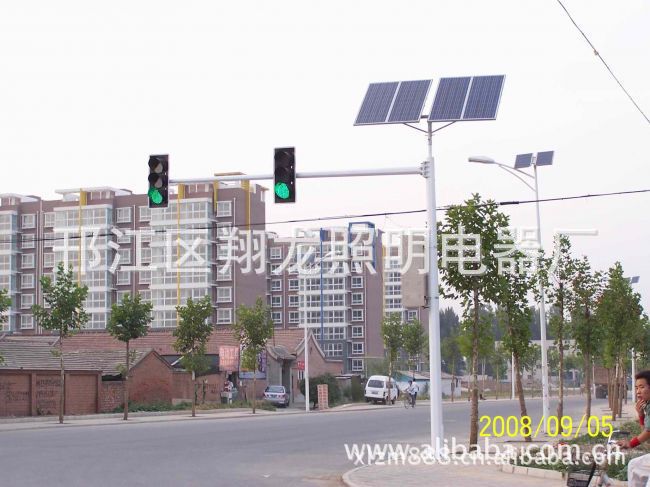 廠傢生產 十字路口太陽能交通信號燈 太陽能紅綠燈批發・進口・工廠・代買・代購