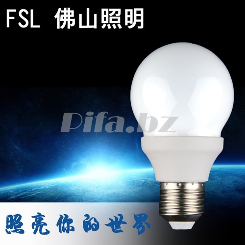 正品佛山照明FSL 燈泡 LED燈泡 5W 暖光 傢用燈具燈泡工廠,批發,進口,代購