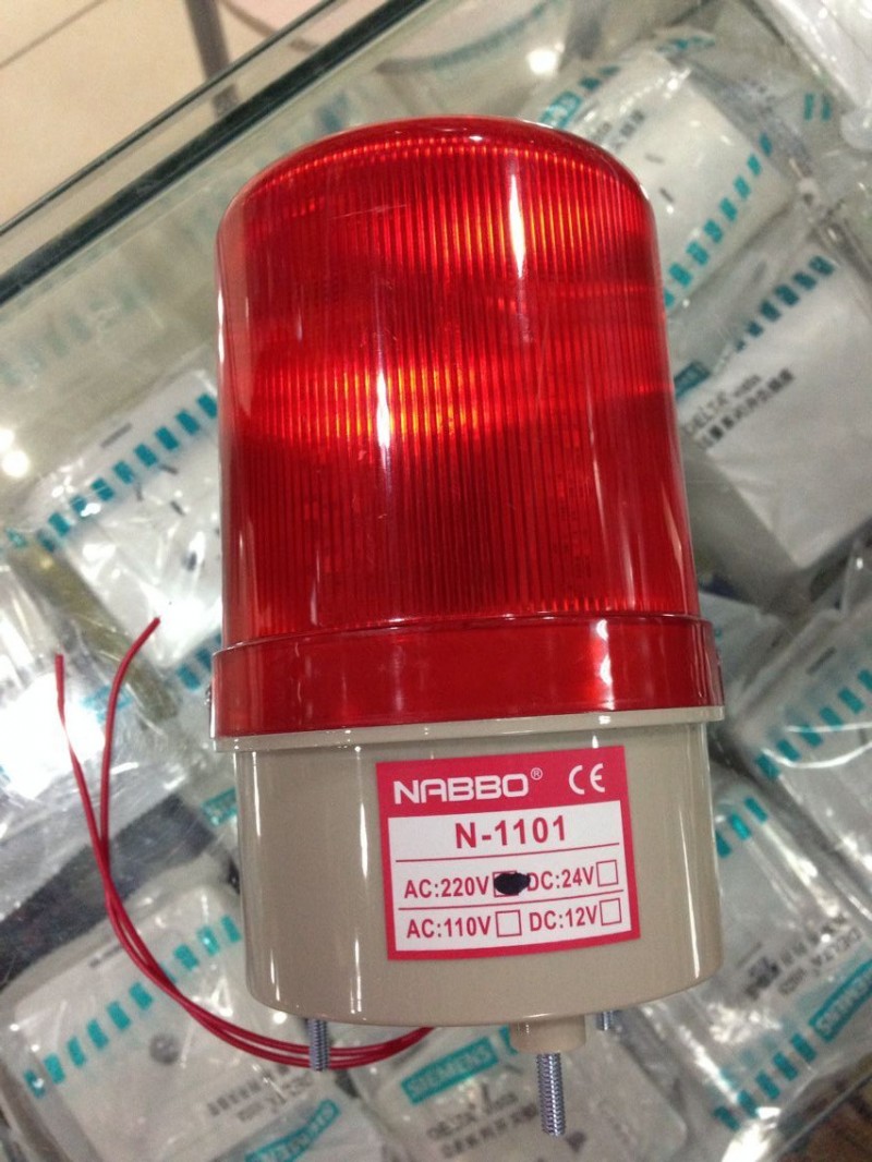 奈邦警示燈信號燈報警燈N-1101 N-1101J蜂鳴器220V24V12V批發工廠,批發,進口,代購