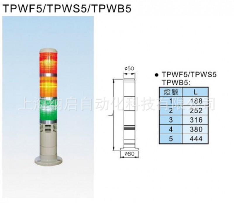 天得警示燈TPWB5-L73ROG批發・進口・工廠・代買・代購