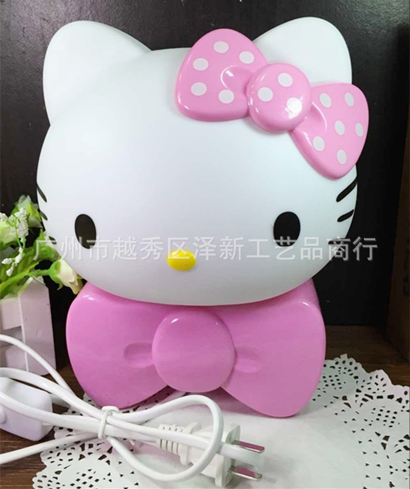 hello kitty臥室床頭燈 卡通臺燈創意可愛小臺燈小夜燈 時尚臺燈工廠,批發,進口,代購