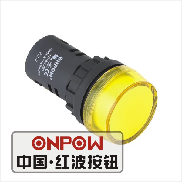 ONPOW中國紅波按鈕AD16-22系列信號燈按鈕開關批發・進口・工廠・代買・代購