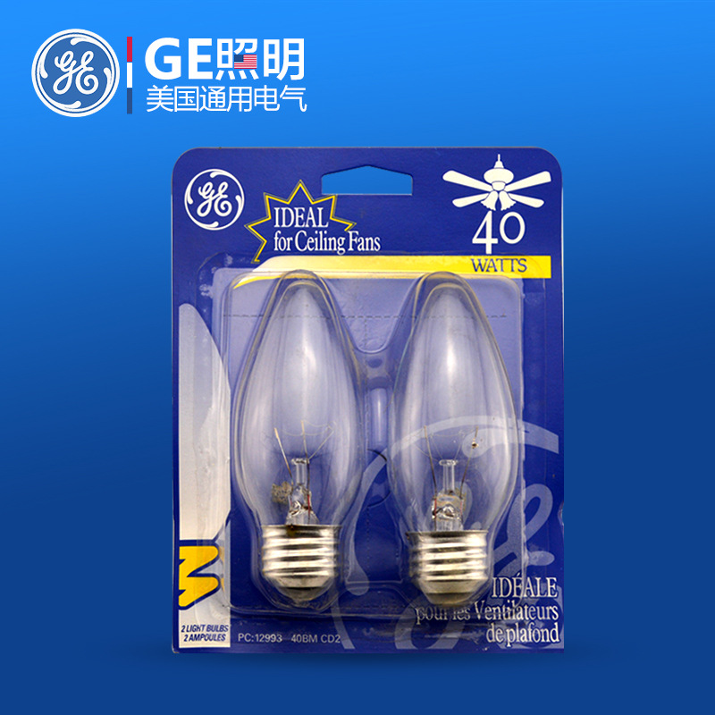 美國通用電氣 GE照明 110V 40w 白熾燈 出口白熾燈泡 E26螺口工廠,批發,進口,代購