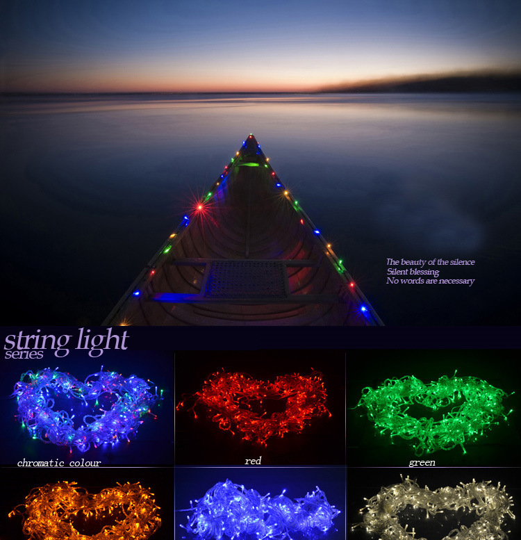 廠傢led節日彩燈閃燈串燈100米600燈 工程亮化 戶外防水彩燈批發工廠,批發,進口,代購