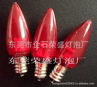 LED  C7 E12 光麵塑膠燈泡工廠,批發,進口,代購