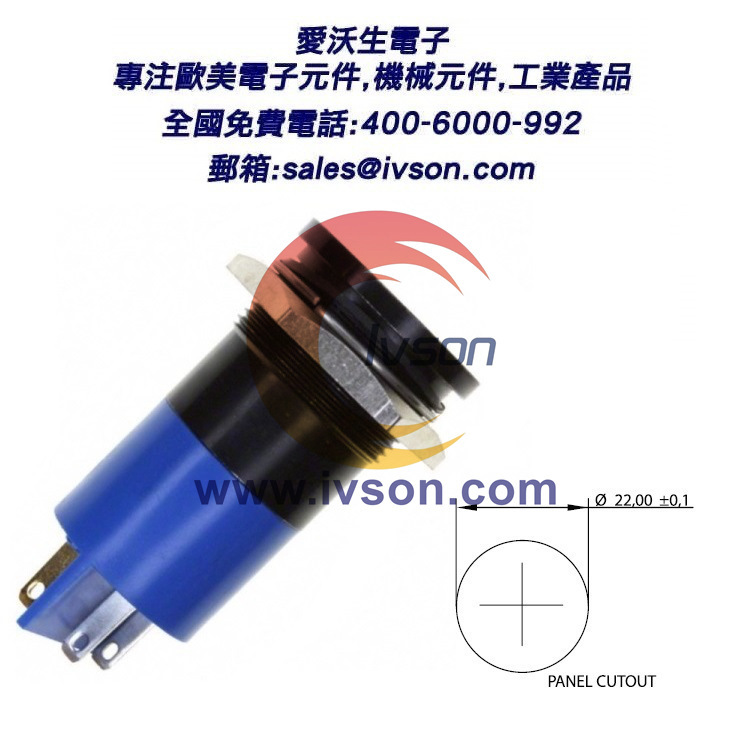 IVSON APEM Q22F1BXXB36E 愛沃生電子 LED指示燈批發・進口・工廠・代買・代購