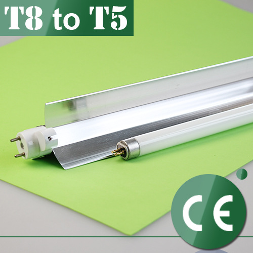 帶反光罩 t8 轉t5 燈管 節能燈管 比t8燈管省點50%  直接替換T8燈批發・進口・工廠・代買・代購
