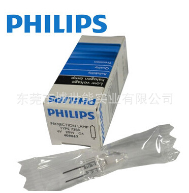 原裝正品飛利浦Philips鹵素燈泡 7388 6V20W 機器燈泡工廠,批發,進口,代購