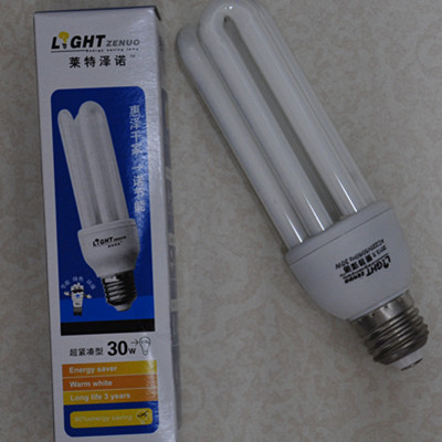 萊特澤諾節能燈泡 U型節能燈30wE27螺口 節能燈供應商工廠,批發,進口,代購