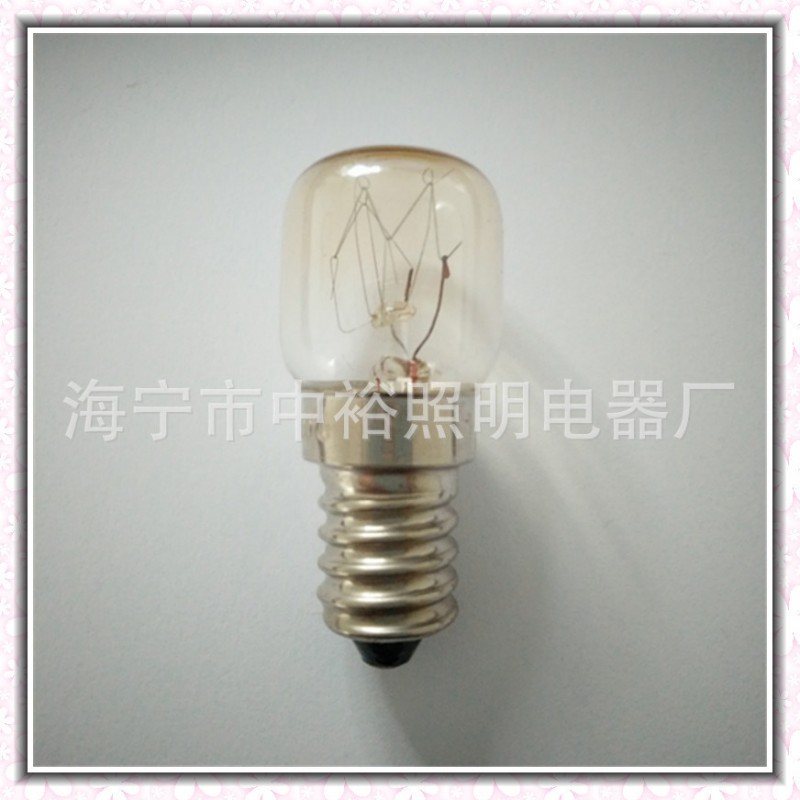 廠傢批發微波爐燈泡 T22 25W E14/E12透明 110V-240V 耐高溫300℃工廠,批發,進口,代購