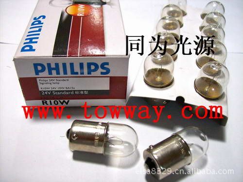 批發飛利浦/PHILIPS 13814 24V10W卡口燈泡 光學光源專用燈泡汽車工廠,批發,進口,代購