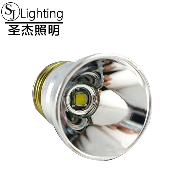 廠傢直銷26.5燈頭 T6 LED強光手電筒501B 502B通用26.5燈杯工廠,批發,進口,代購