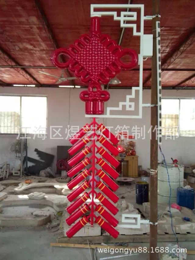 LED鞭炮型中國結  是我們中華民族傳統節日象征的標志批發・進口・工廠・代買・代購