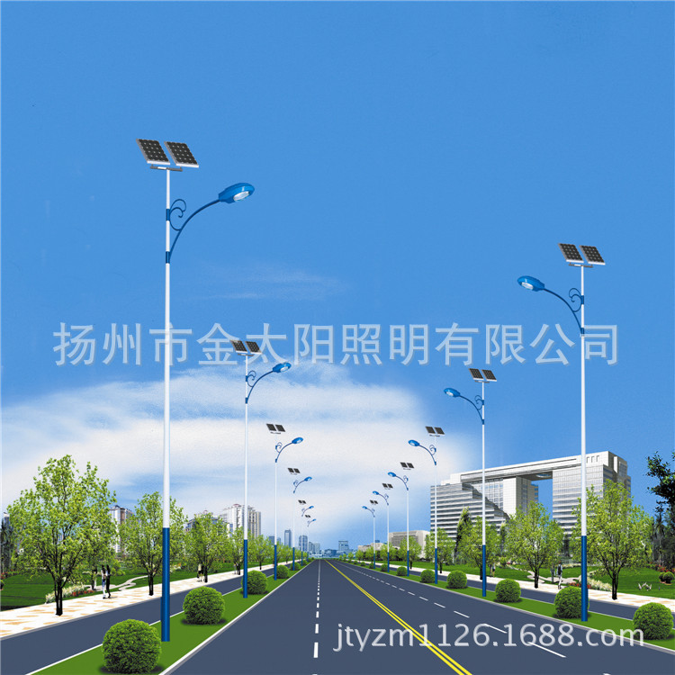 新農村建設道路照明路燈 led太陽能路燈 30w一體化單臂路燈廠傢批發・進口・工廠・代買・代購