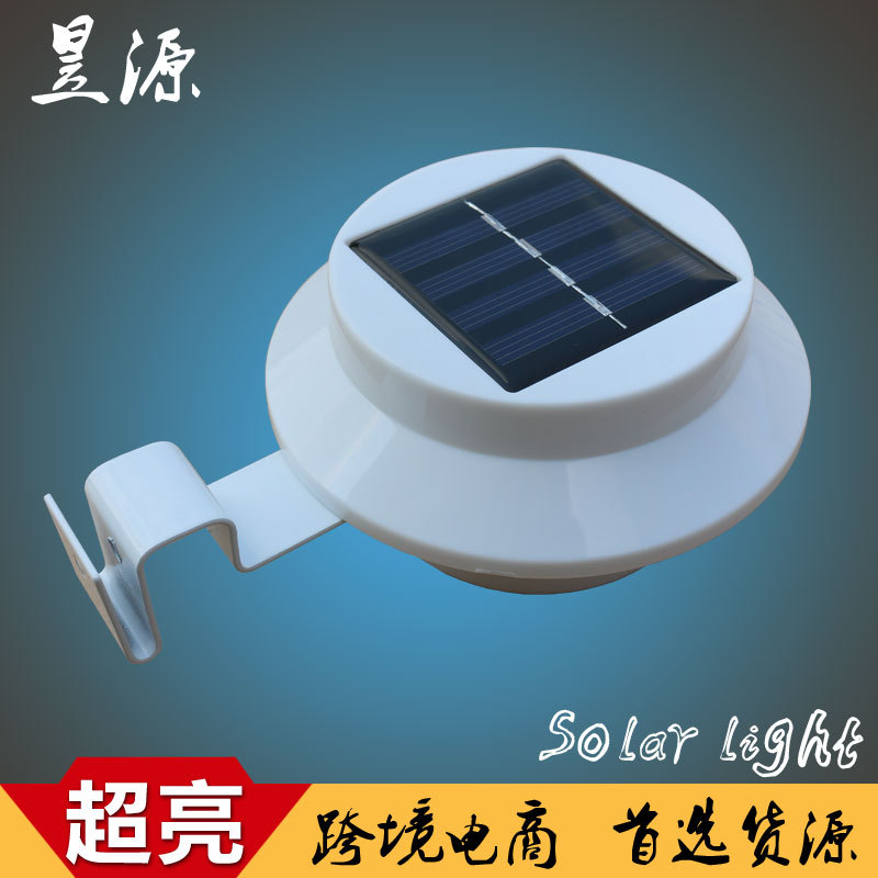 太陽能3LED 圓形水槽燈 太陽能防水別墅景觀應急節能燈工廠,批發,進口,代購