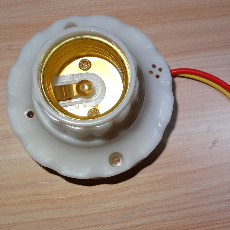 廠傢直銷 E27聲光控延時節能燈座 LED，節能燈，白熾燈通用型批發工廠,批發,進口,代購