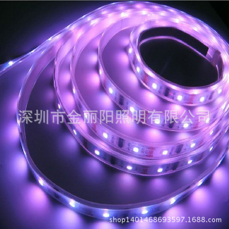 深圳龍華 專業加工 LED燈條 5050RGB  七彩燈工廠,批發,進口,代購