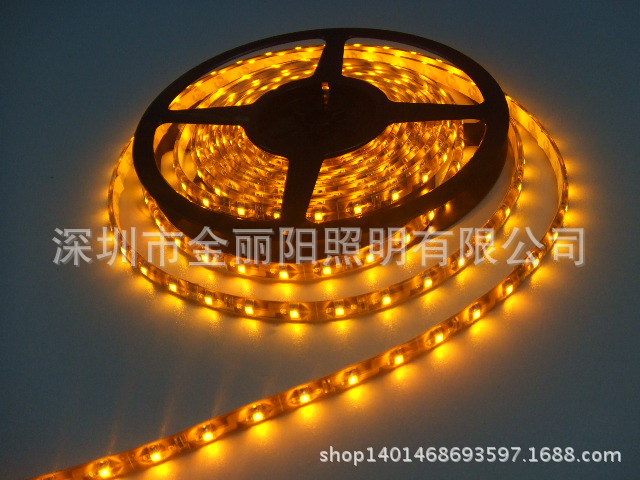LED燈條 3528黃光 矽膠防水 高品質 耐高溫 加工工廠,批發,進口,代購