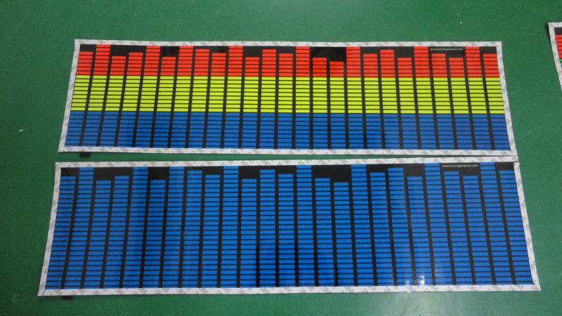 EL聲控車貼45*11工廠,批發,進口,代購